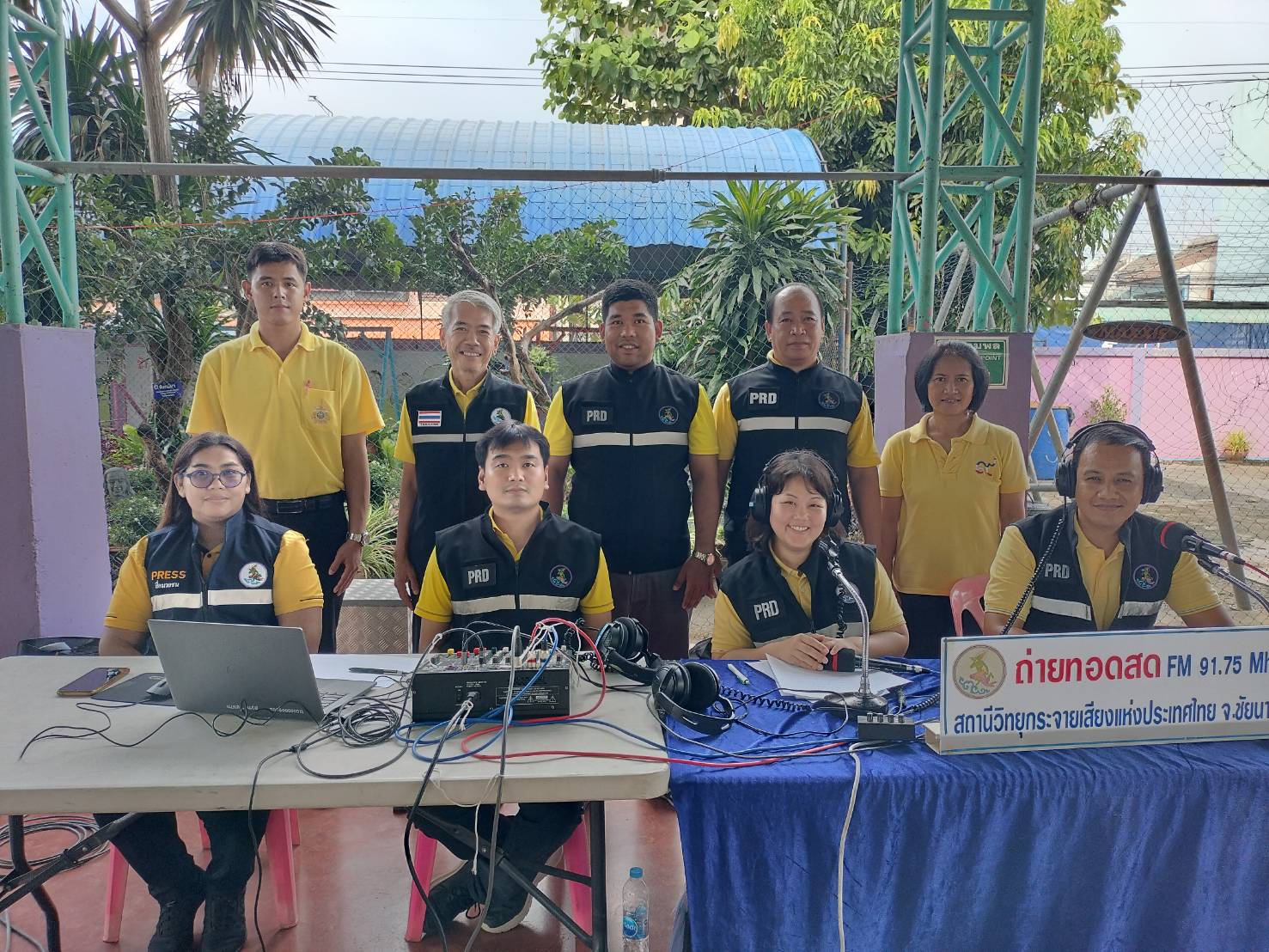 ถ่ายทอดเสียงงานแถลงข่าวงานส้มโอขาวแตงกวา ครั้งที่ 40 