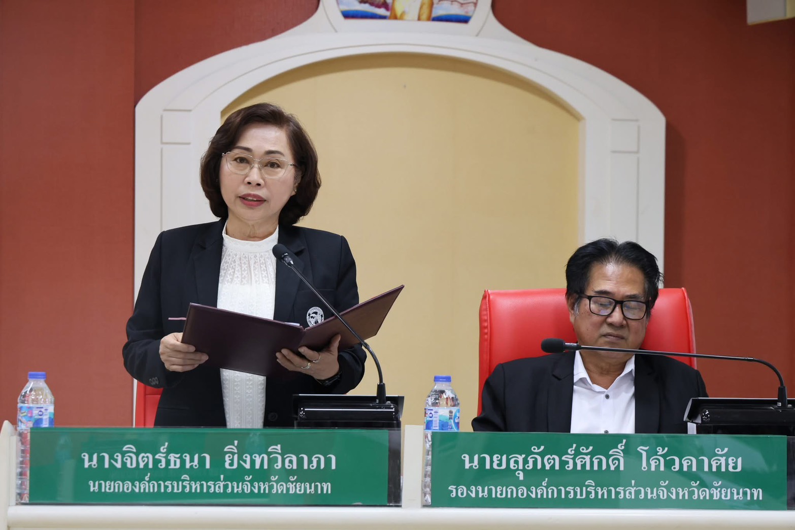 สภา อบจ.ชัยนาท มติเอกฉันท์งดเก็บภาษีน้ำมัน 3 เดือน ดีเดย์! 17 เม.ย. นี้ ราคาน้ำมันหน้าปั๊มทั่วจังหวัดลดทันทีลิตรละ 5 สตางค์